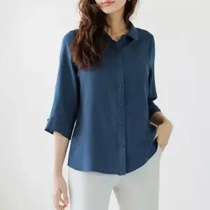 [데드라](99size)도앤콩버튼블라우스 TBF3123