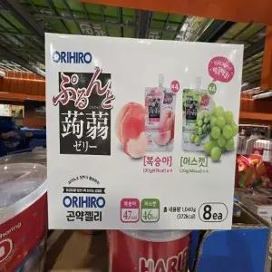 [코 스트코] 코스트코 오리히로 과일 곤약 젤리 1,040g (130g x 8)