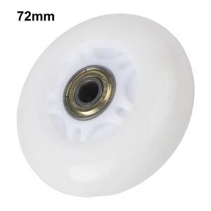 1개 인라인 스케이트 휠 야외용 하키 64/70mm/72mm 베어링 글리터 포함 롤러 러기지 액세서리