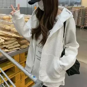 남녀 컬러 베이직 후드 집업 점퍼 1P 간절기 데일리 아우터 캐주얼 외투