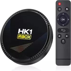 HK1 안드로이드 TV 박스 2026 8K 디코딩 4GB RAM ROM 올위너 H618 쿼드코어 2.4GHz/5.0GHz WiFi6 블루투스