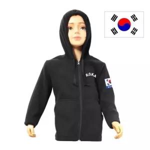 [군헌터] ROKA 로카 아동 후드 후리스 집업 유아 점퍼 (19724281A)