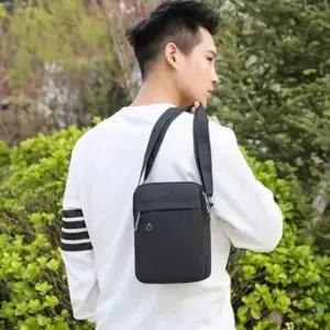 휴대용 직장인 가벼운 어깨 남성 백 데일리 소지품 크로스