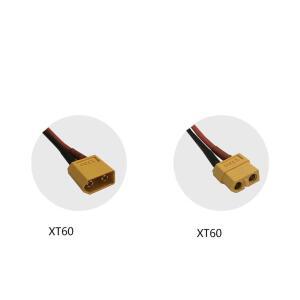 30cm 14AWG 전기 자전거 배터리 연장 케이블 XT60 암수 커넥터용 시스템용