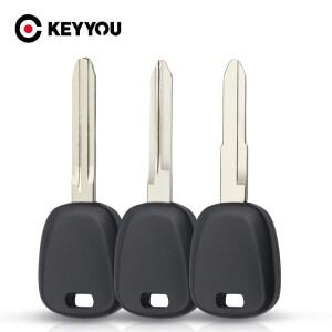 KEYYOU 스즈키 스위프트 리아나 비타라 트랜스폰더 칩 자동차 키 쉘 커버 케이스 포브 언컷 TOY43 HU133 SZ