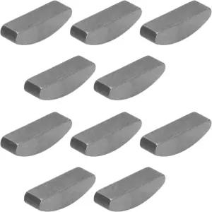 LT Easiyl 10PCS 우드러프 키 크랭크샤프트 스타터 플레이트 고정 플라이휠 반원형 110cc SUV 스쿠터 엔진