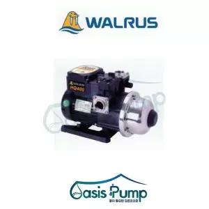 왈러스펌프 HQ-400 저소음 가압 펌프 1/2마력 가정용 단상 대만산 왈로스 WALRUS