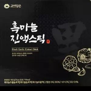 건강식품 보조식품 흑마늘 진액스틱 30포 KS고이담은