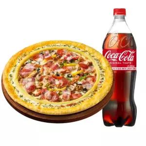 피자헛 수퍼슈프림 리치골드 L+콜라 1.25L