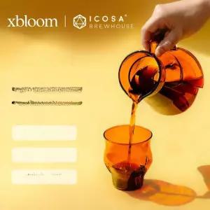 복주머니 아벤시웨이브서버 xBloom x ICOSA 콜라보레이션 커피 셰어링 포트