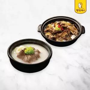 [원할머니] 명품설렁탕 600g 3팩 + 뚝배기불고기 410g 3팩