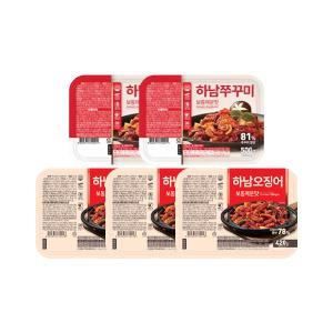 하남쭈꾸미 보통매운맛 500g, 2개 + 하남오징어 보통매운맛 420g, 3개