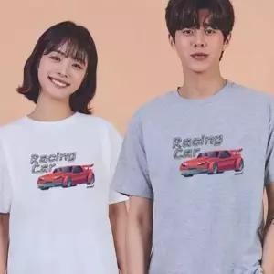 키밍 수상스키 바다 파도 화이트티셔츠 맨투맨롱티