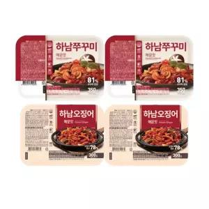 하남쭈꾸미 매운맛, 350g, 2개 + 하남오징어 매운맛, 300g, 2개