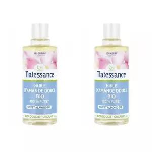 나떼쌍쓰 스위트 아몬드 오일 50ml 2팩 NATESSANCE Sweet Almond Oil 50ml
