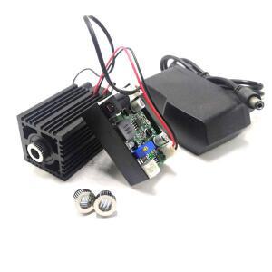 도트 라인 크로스 IR 레이저, TTL 드라이버 포함 다이오드 모듈, 12V 어댑터, 808nm, 500mW
