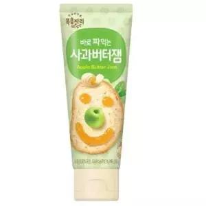 복음자리 디저트 간식 홈카페 브런치 바로 짜먹는 사과버터잼 100g