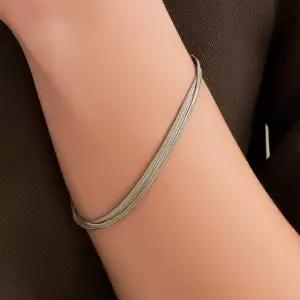 [루메] 트리플 라인 팔찌 LMSTBB002