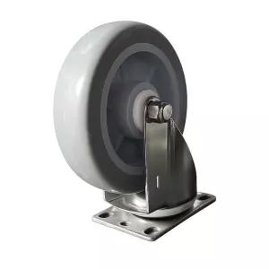 거성상사 스텐 SUS 125mm 서스 5인치 회전바퀴 수산시장 부식방지 스테인레스 스탠 식당 캐스터