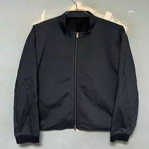 DKNY 스텐드넥 남자 바람막이 블루종 춘추 새상품 솔리드 XL 105