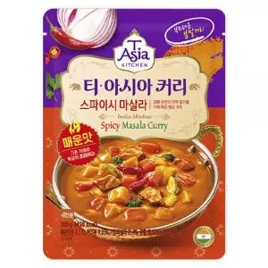 티아시아키친 인도카레 스파이시 마살라 커리 분말 100g