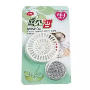 욕실 배수구 커버세트 2종 | 깔끔한 물빠짐 관리 타입