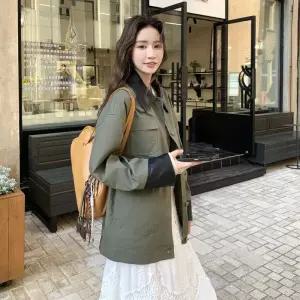 타노스여자 데일리룩 자켓 가죽 가을 PU 재킷 KUK3