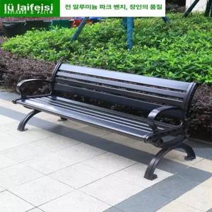 산책로 테라스 공원 등받이 정원 야외 마당 스테인리스 벤치 학교 발코니 대기 긴의자 조경