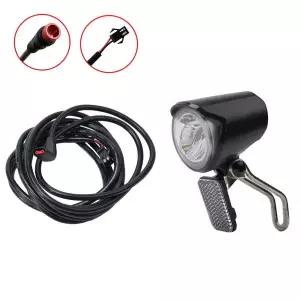 전자 자전거 Led 헤드 라이트 6V 12V/24V/36V/48V/60V 방수 SM 플러그 커넥터 2 핀