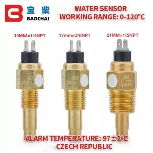 1/2 NPT 21mm 나사형 디젤 엔진 오일 온도 센서 발전기 세트용