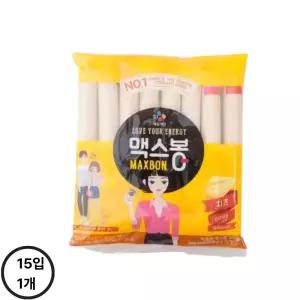 CJ제일제당 맥스봉 치즈 15개입 35gx 525g 1개