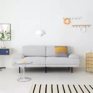 사은품 증정 니스코 3인 소파 F749S02 라이트그레이 8575.8323 당일발송