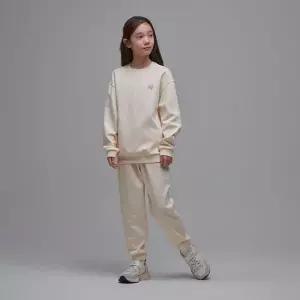 내셔널지오그래픽 키즈 K241UPB910 동물와펜 맨투맨 SET CREAM 511164