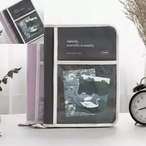 아이코닉 코트니 북파우치 차콜 210x290x20mm 개 1개입 노트북파우치 대학생 내장쿠션 손잡이형