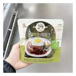 고메 함박 스테이크 152g 402417 코카콜라