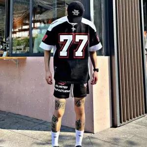 럭비 유니폼 저지 럭비복 풋볼 티셔츠 팬더 반팔 클럽 블록코어 빅사이즈 스포츠 힙합 티