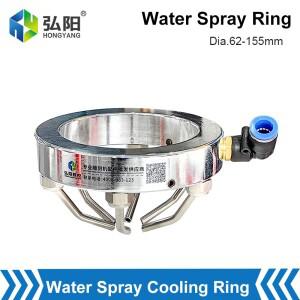 호환상품 스톤 스핀들 금속 호스 도구 냉각 링 80mm 120mm 워터 미스트 쿨러 CNC 라우터 조각용 노즐