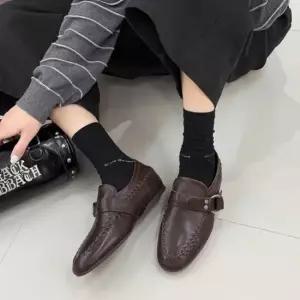단화 통굽단화 기본 신발 플랫슈즈 방한 컴포트화 봄