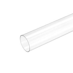 MECCANIXITY 플라스틱 파이프 견고한 폴리카보네이트 원형 튜브 클리어 1.5(37.6mm) ID 1.6(40mm) OD 9.6