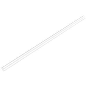 uxcell 2pcs 투명 강체 튜브 4mm(5/32') ID x 6mm(1/4') OD 1Ft 길이 원형 플라스틱 폴리카보네이트