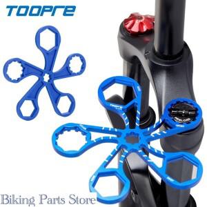 MTB 자전거 서스펜션 프론트 포크 캡 렌치 도구 SR Suntour XCR RST 24mm 30mm 32mm 에어 8T 12T