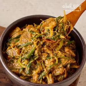 이배모매 한식명장 반찬 달래 된장찌개 양념 500g(3회분)
