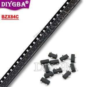 20PCS BZX84C18 SOT23 레귤레이터 18V Y6 제너 다이오드 3V0/3V3/3V6/3V9/4V3/5V1/6V2/7V5/8V2/9V1 Z13 Z14