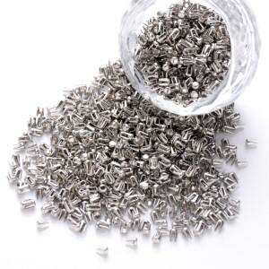 구슬 기계용 강철 네 발톱 손톱 스테인레스 스틸 색상 3x2mm 약 1800pcs/40g