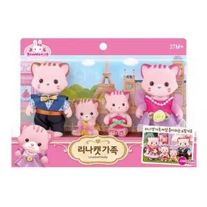 여아 콩지래빗 리나캣 가족 1P 어린이 역할놀이 완구