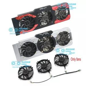 Manli Gallardo GTX1070 GTX1070TI GTX1080 그래픽 카드 냉각 팬 FD7010H12D DC12V 0.35A 용 새 냉각 팬