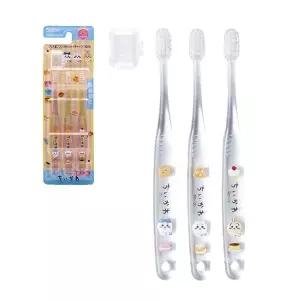 [RIZPICK]3세5세 캡포함 치이카와 칫솔 3개 세트 1P 어린이집 먼작귀칫솔