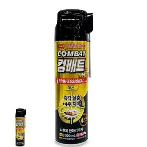 홈키파 쿨샵 해충 스프레이 컴배트 맥스 에어졸 바퀴벌레용