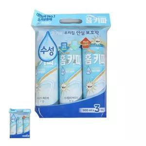 제 홈키파 모기약 무향 에어졸 모기 스프레이 500ml 3p