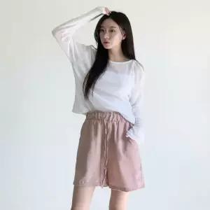 신상오픈런 여성 라이트 썸머 허리밴드 데일리 반바지